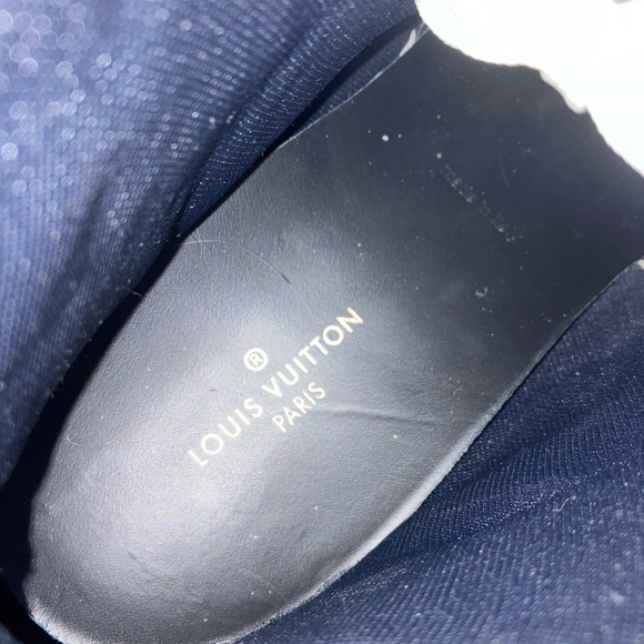 ED SHEERAN'S LOUIS VUITTON CALFSKIN HIKING ANKLE BOOTS size 10 - Picture 7 of 8